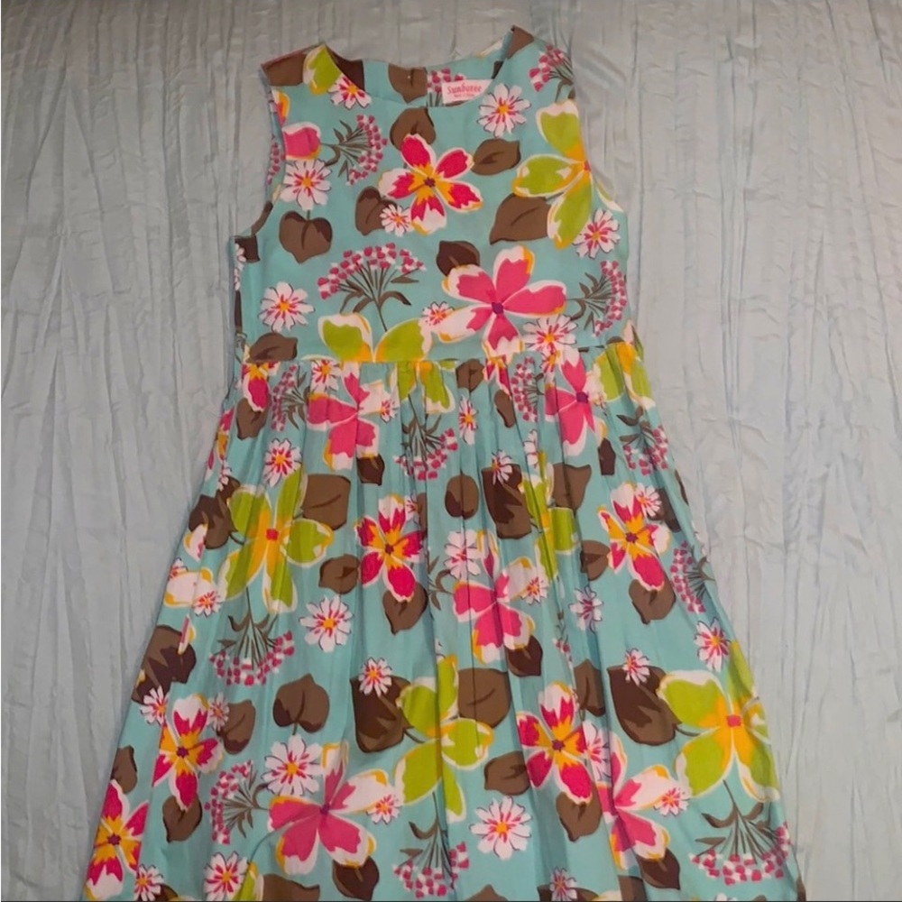 - Sunboree Cotton Floral Sundress